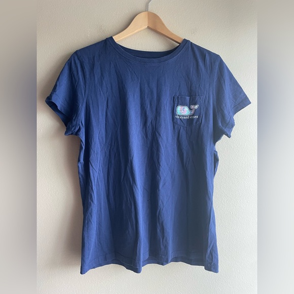 Vineyard Vines Tops - Vineyard Vines Blue Women Tee Shirt Size Large